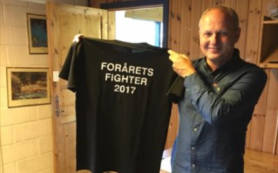 Senior afslutning for foråret 2017 – De fik serie 3 trøjerne.